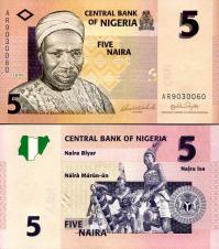 *5 Naira Nigéria 2006, P32a UNC - Kliknutím na obrázok zatvorte -